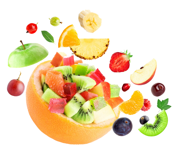 Fresh fruits and vegetables