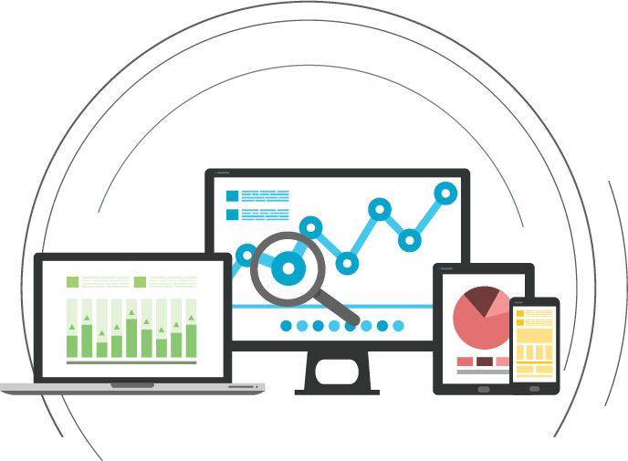 Devices showing health tracking dashboards